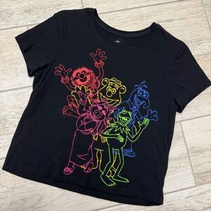 Disney Muppets Cropped Tee Small EUC